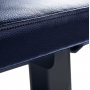 Posilňovacia lavica na jednoručky FITHAM Posilovací lavice rovná PROFI černá koženka