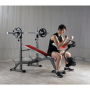 Posilňovacie lavice bench press BH Fitness Optima Press Bench G330_cvik biceps
