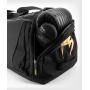Sportovní taška VENUM Trainer Lite černo zlatá detail s boxerkou