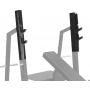 Posilňovacie lavice bench press Lavice na Benchpress PRIMAL Commercial šikmá Háky na činku
