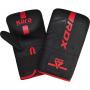 Boxerské rukavice pytlovky RDX Kara Series F6 matte red 4 oz obe dvě