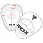 Boxerské lapy RDX Focus Pad T1 redblack rozměry