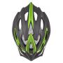 Cyklistická prilba Etape Biker černá-zelená shora