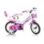 Detský bicykel Dino 126 Fairy bílá+růžový potisk 12