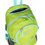 ACRA Batoh Backpack 35 L turistický zelený BA35-ZE zeshora