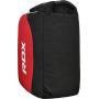 Sportovní taška RDX GYM KIT BAG black-red z boku batohu