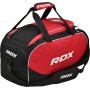 Sportovní taška RDX GYM KIT BAG black-red z úhlu