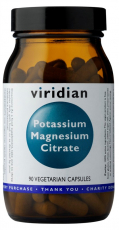 VIRIDIAN Potassium Magnesium Citrate 90 kapsúl