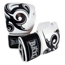 Boxerské rukavice Sparring Pro 20 oz. BAIL koža čierno biele