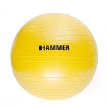 Gymnastická lopta Antiburst 55 cm HAMMER žltá