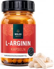 WoldoHealth® L-Arginín HCL 120 kapsúl