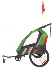 Prívesný vozík za bicykel Bellelli Trailblazer zelený