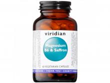 VIRIDIAN Magnesium B6 and Saffron 60 kapsúl