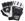 Fitness rukavice POWER SYSTEM Čiernobiele