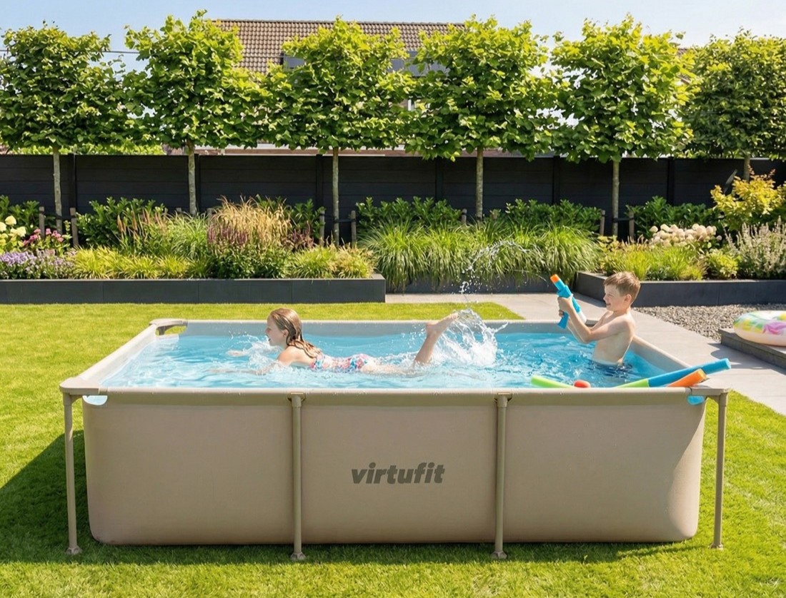 VIRTUFIT RECTANGULAR SWIMMINGPOOL 260 × 180 CM