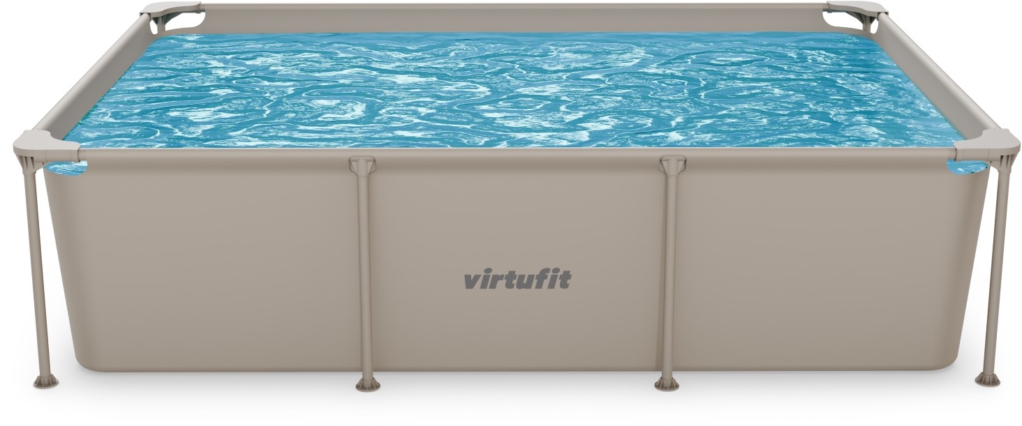 VIRTUFIT RECTANGULAR SWIMMINGPOOL 260 × 180 CM z boku