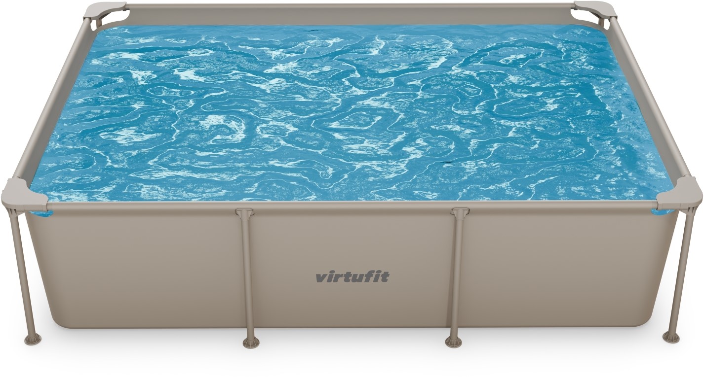 VIRTUFIT RECTANGULAR SWIMMINGPOOL 260 × 180 CM shora
