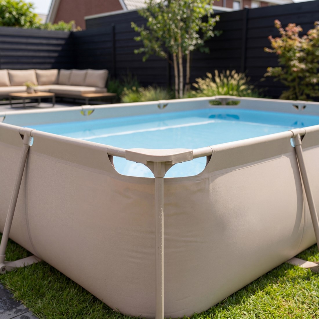 VIRTUFIT RECTANGULAR SWIMMINGPOOL 300 × 210 CM rám