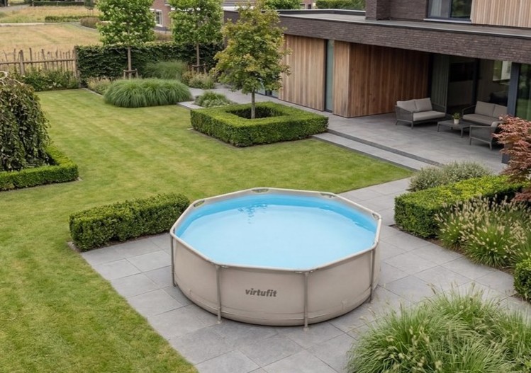 VIRTUFIT Round Swimmingpool 244 cm