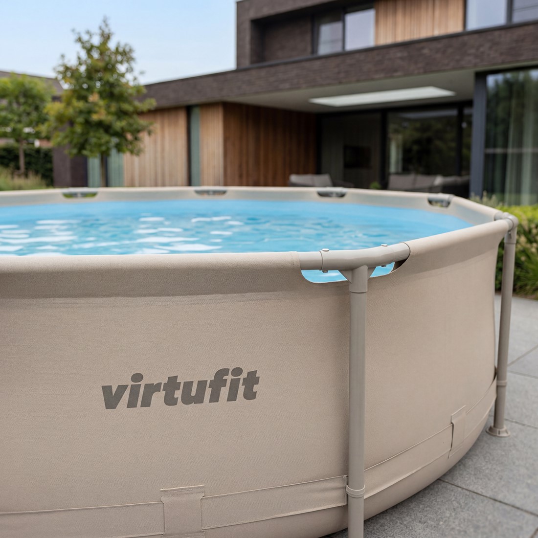 VIRTUFIT Round Swimmingpool 244 cm rám