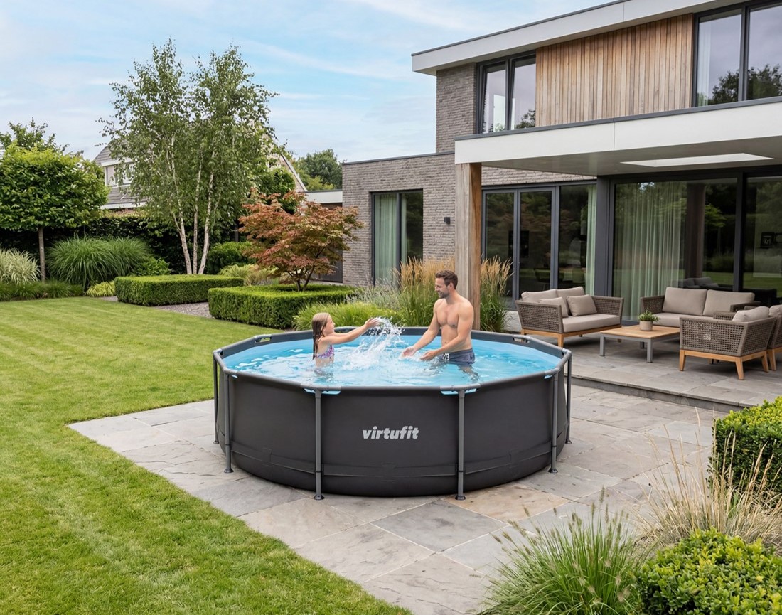 VIRTUFIT ROUND SWIMMINGPOOL 305 CM