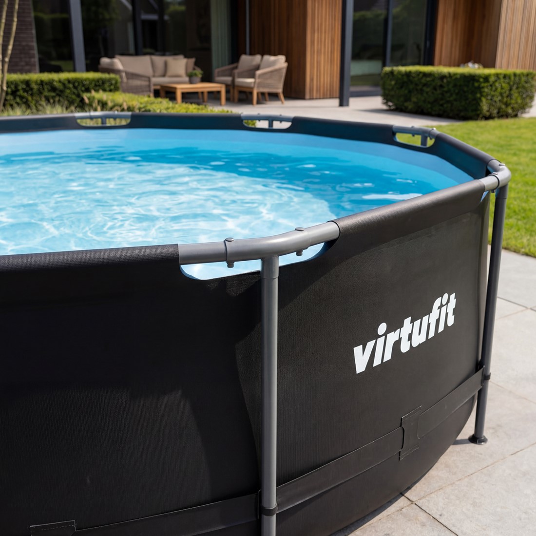 VIRTUFIT ROUND SWIMMINGPOOL 366 × 100 CM rám