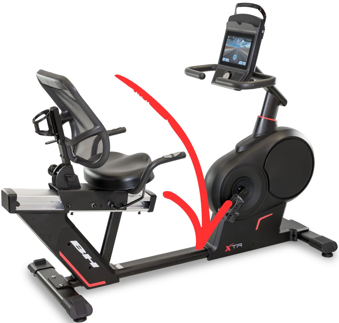 BH FITNESS XTR Multimedia nízký nástup