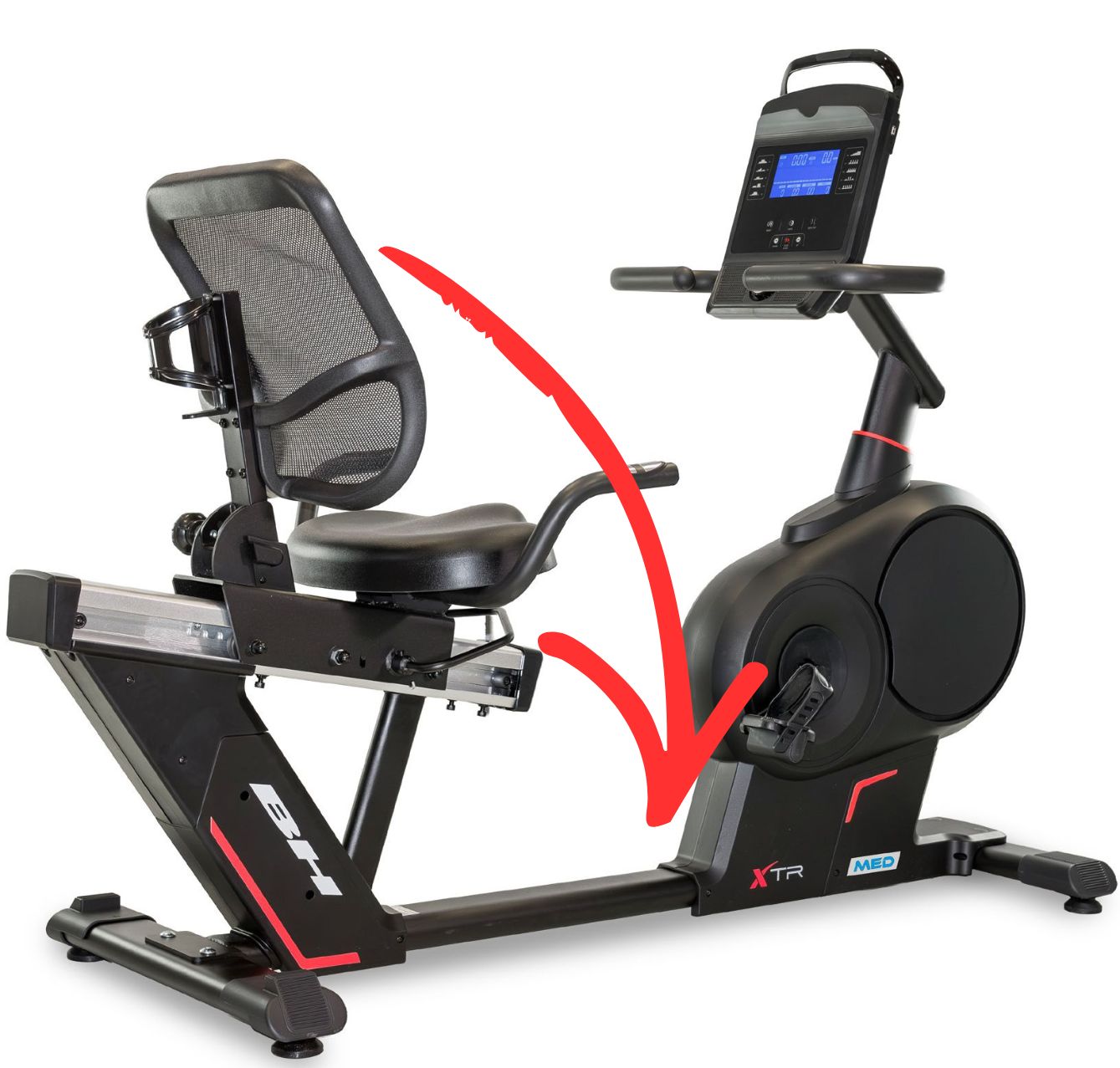 BH FITNESS XTR LCD nízký nástup