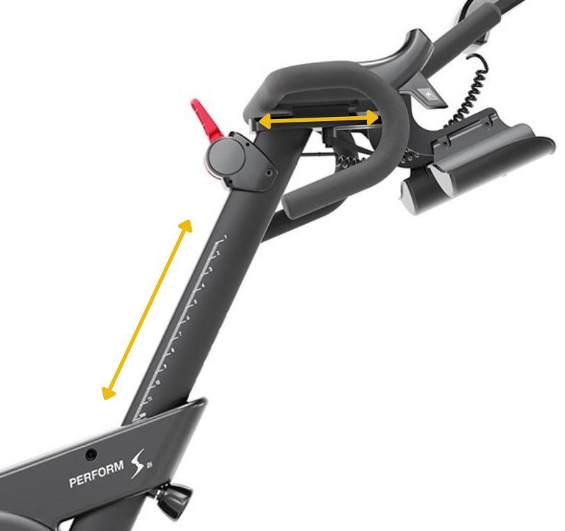 FLOW FITNESS Perform S2i řídítka