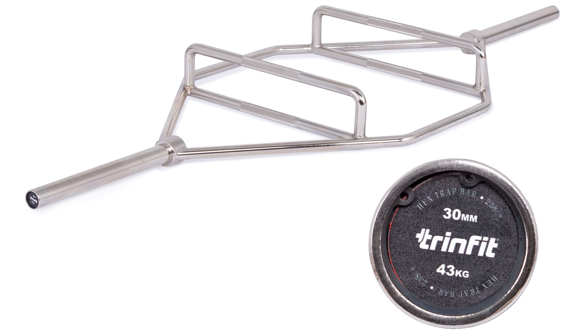 Hex trap bar TRINFIT 2380 mm z úvodní