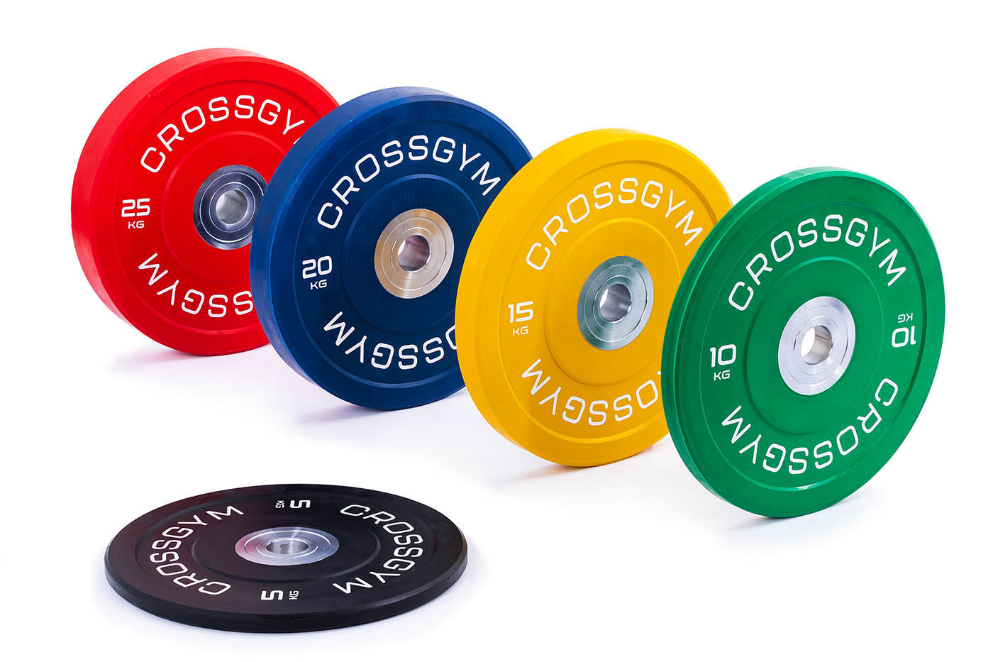 TRINFIT Bumper Plate CrossGym set