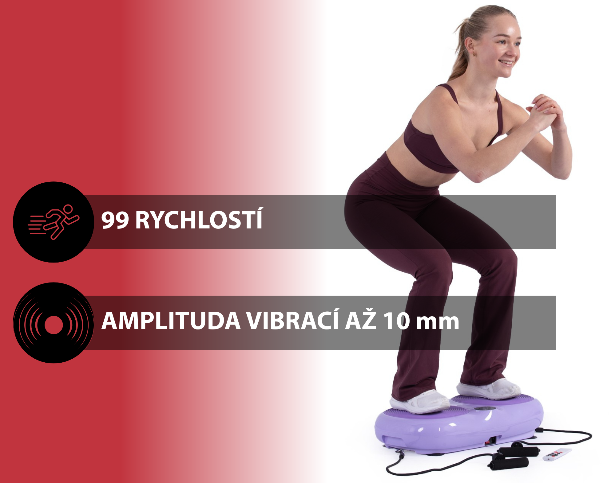 TRINFIT FLUXA V100 fialová rychlost