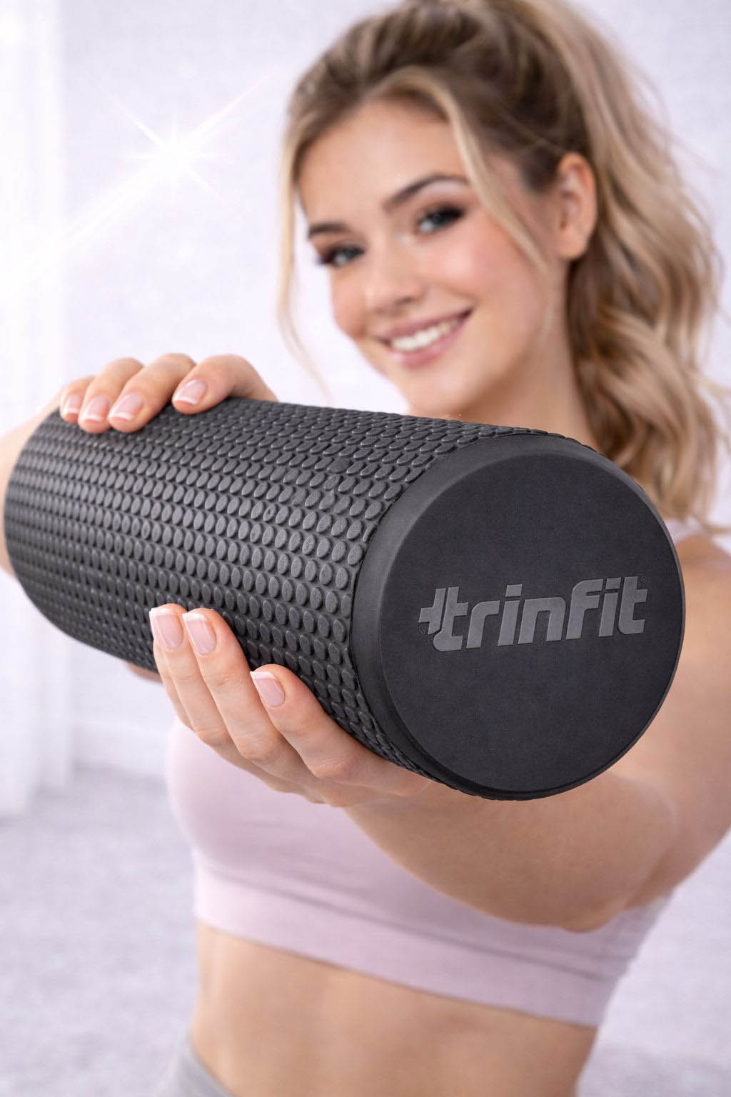 TRINFIT Masážní válec Yoga tvrdý automasáž