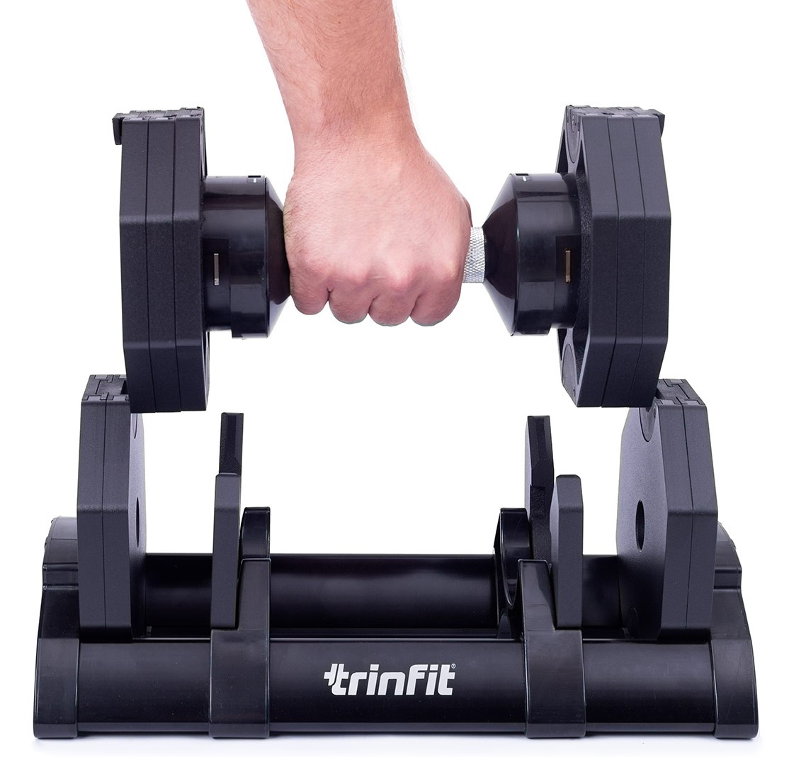 TRINFIT OctaBlock 2-20 kg černé aretační systém