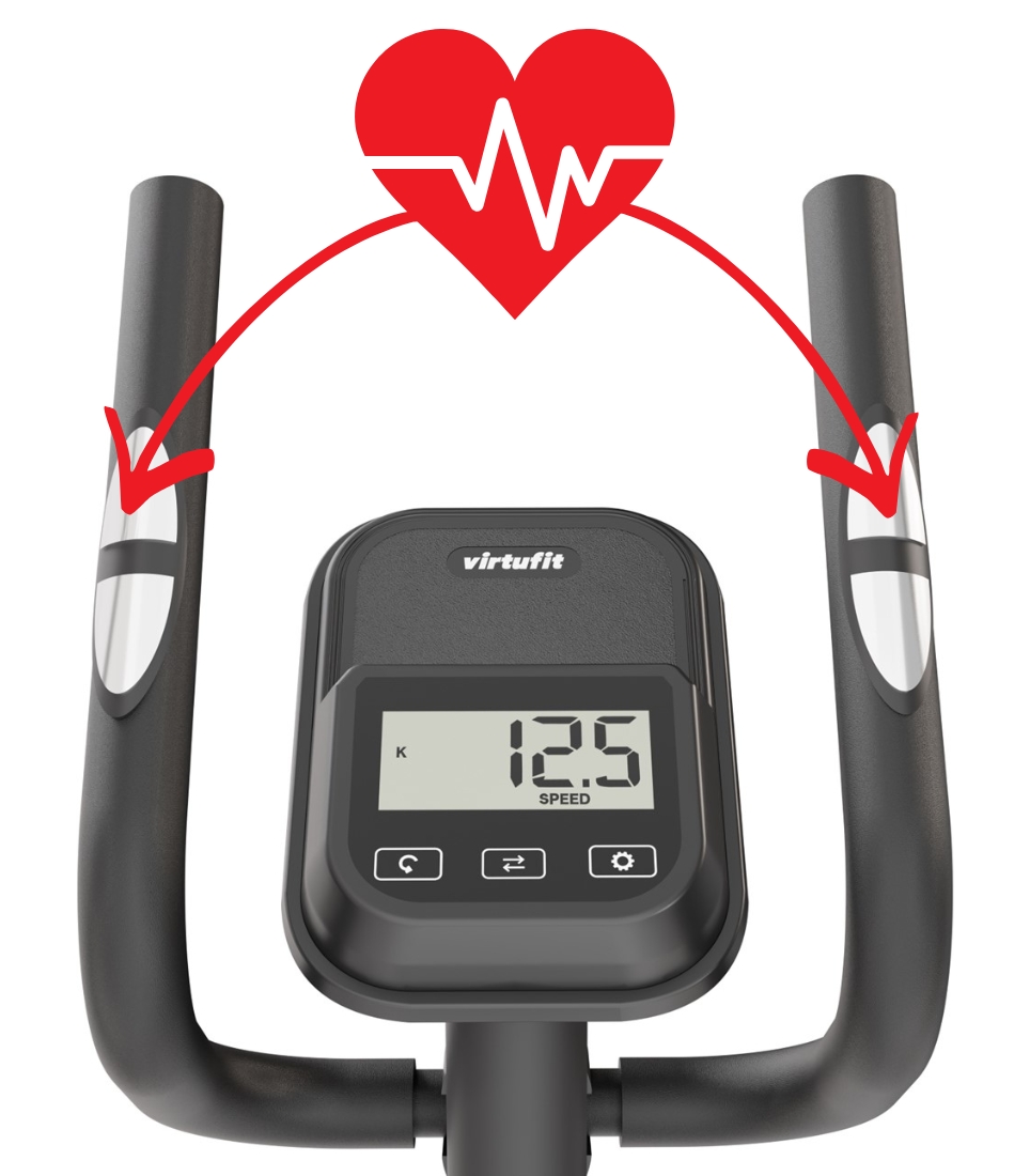 VIRTUFIT CTR100 tepová frekvence
