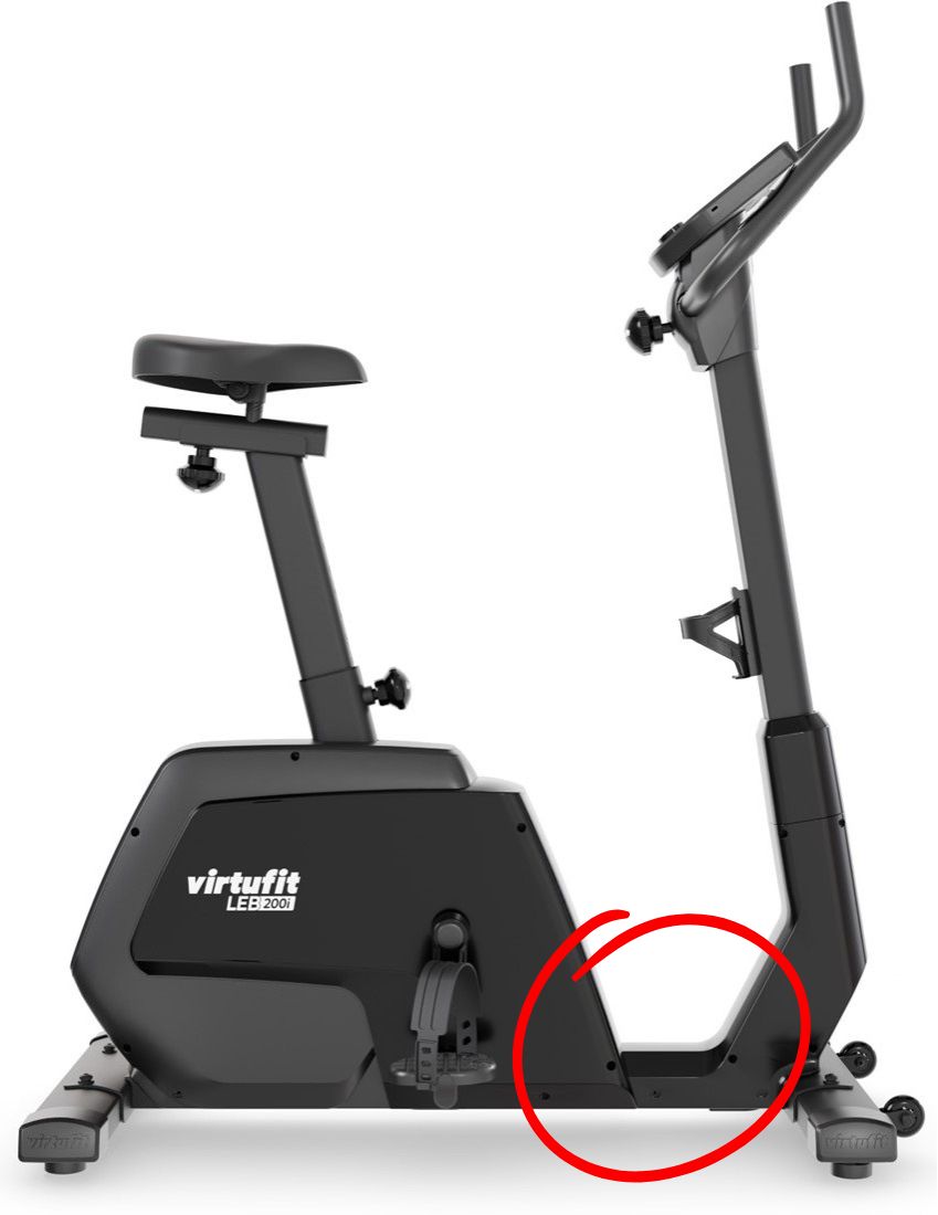 VIRTUFIT LEB200i Low Entry Bike nízký nástup