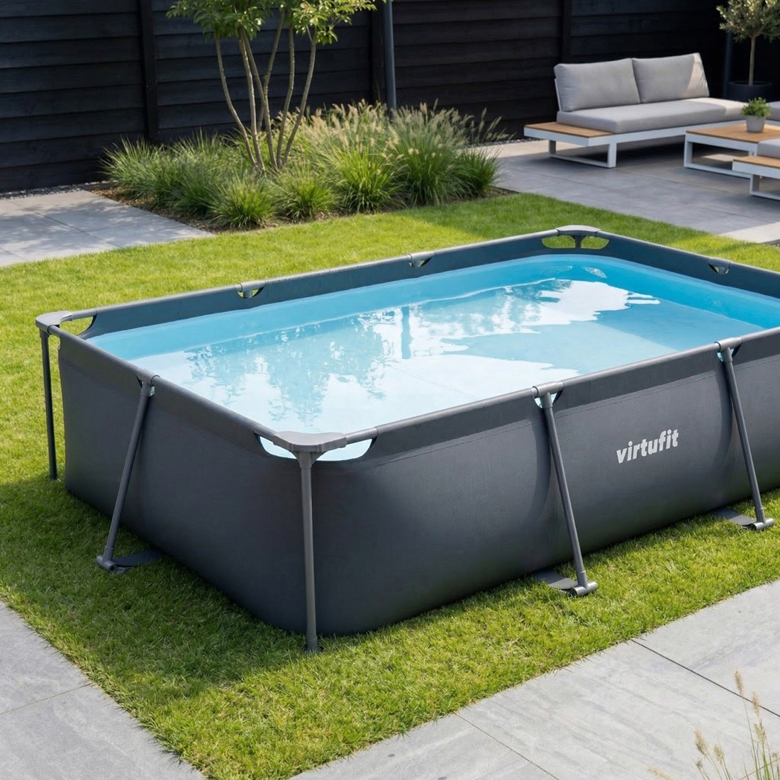 VIRTUFIT RECTANGULAR SWIMMINGPOOL 300 × 210 CM konstrukce