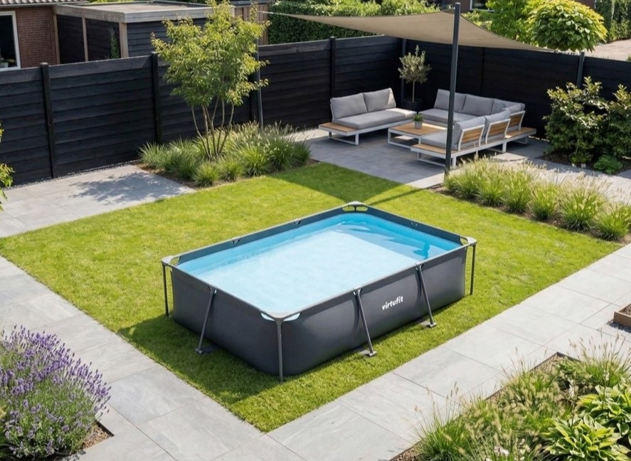 VIRTUFIT RECTANGULAR SWIMMINGPOOL 300 × 210 CM