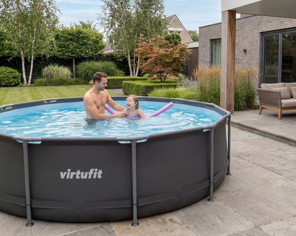VIRTUFIT Round Swimmingpool 244 cm pohoda