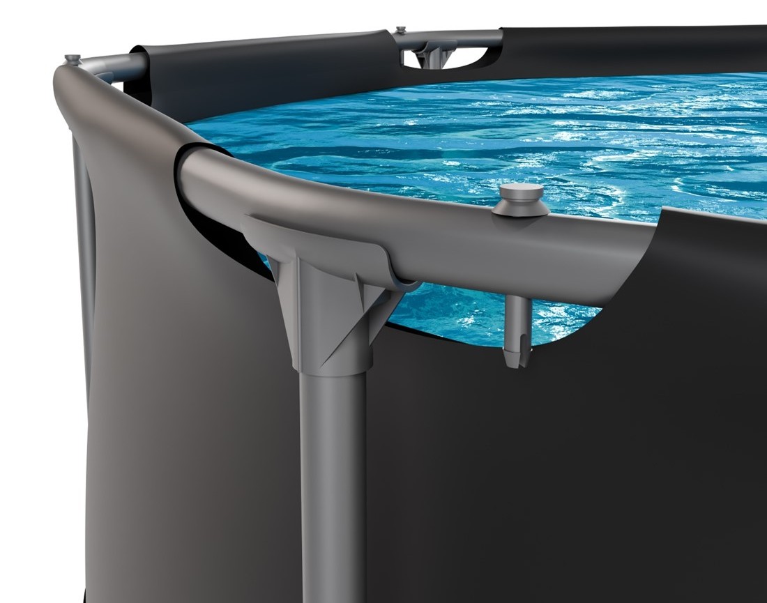 VIRTUFIT Round Swimmingpool 244 cm spoj