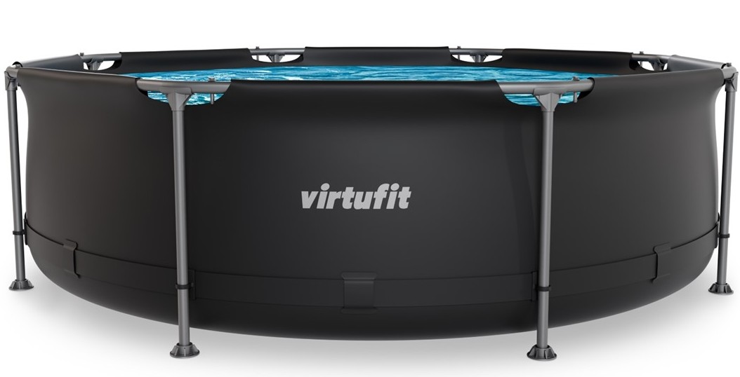 VIRTUFIT Round Swimmingpool 244 cm z boku